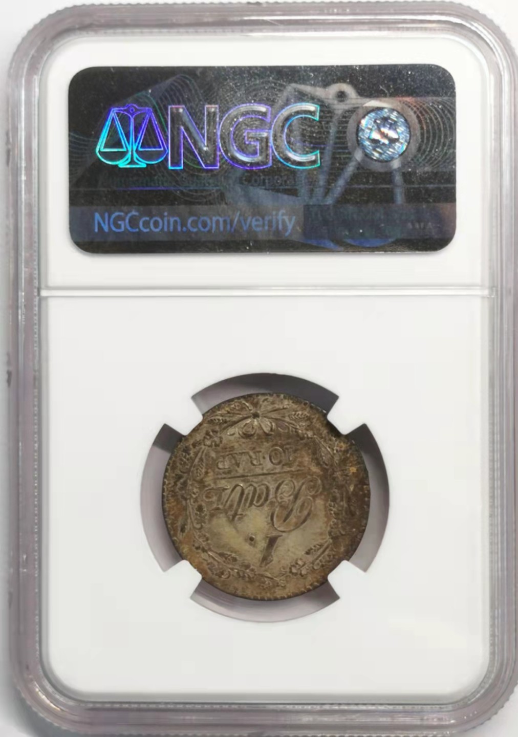 凡希社世界钱币微拍第一百九十二期 1818瑞士沃州BATZEN银辅币NGC-MS64