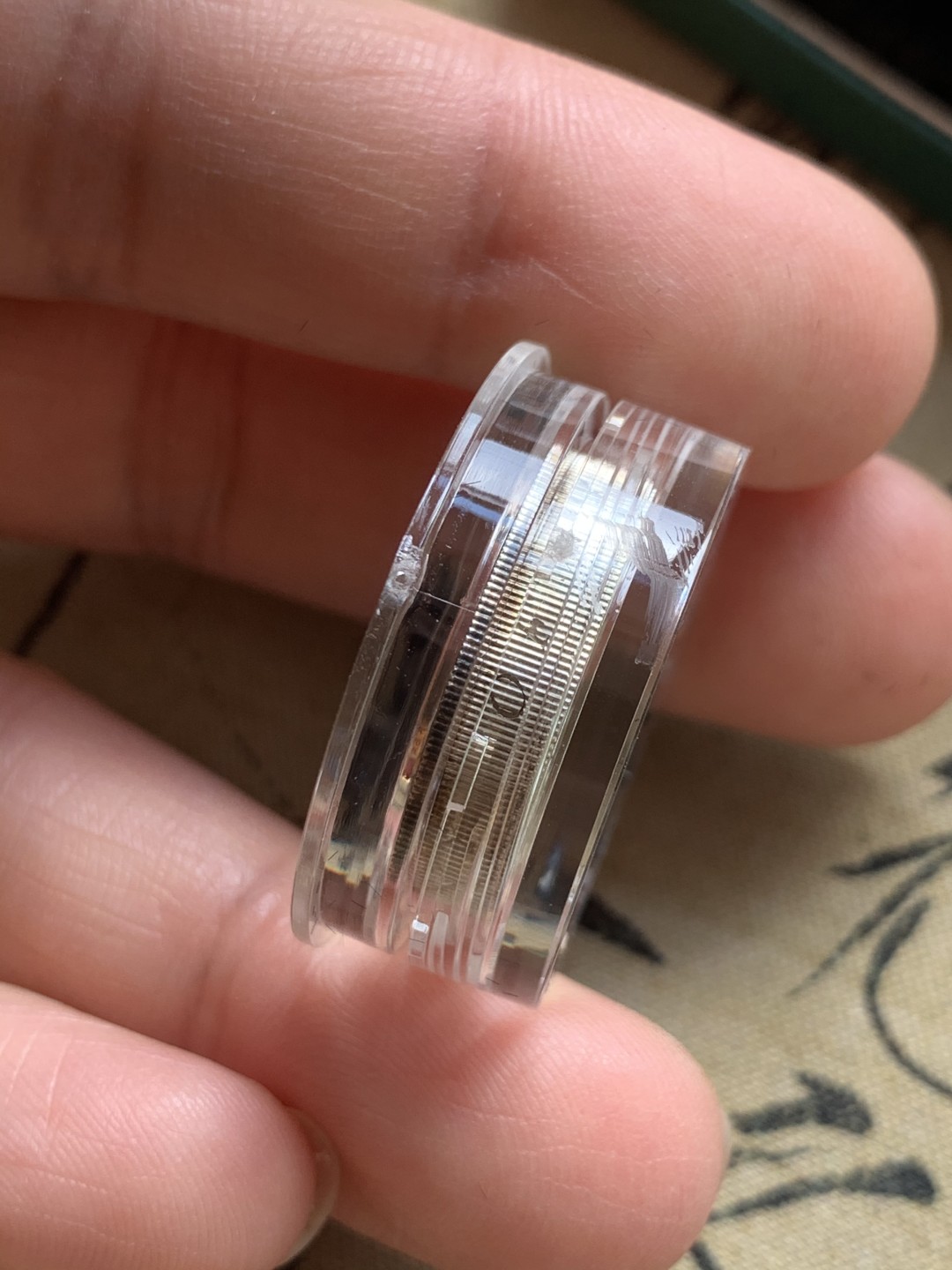 《竞宝斋》第39，40场-本周日，周一2场连拍（全场顺丰包邮） 19克 925银 2500枚发行量 圣赫勒那阿森松1984年1镑 军舰鸟 加厚银币 盒装完美超级厚