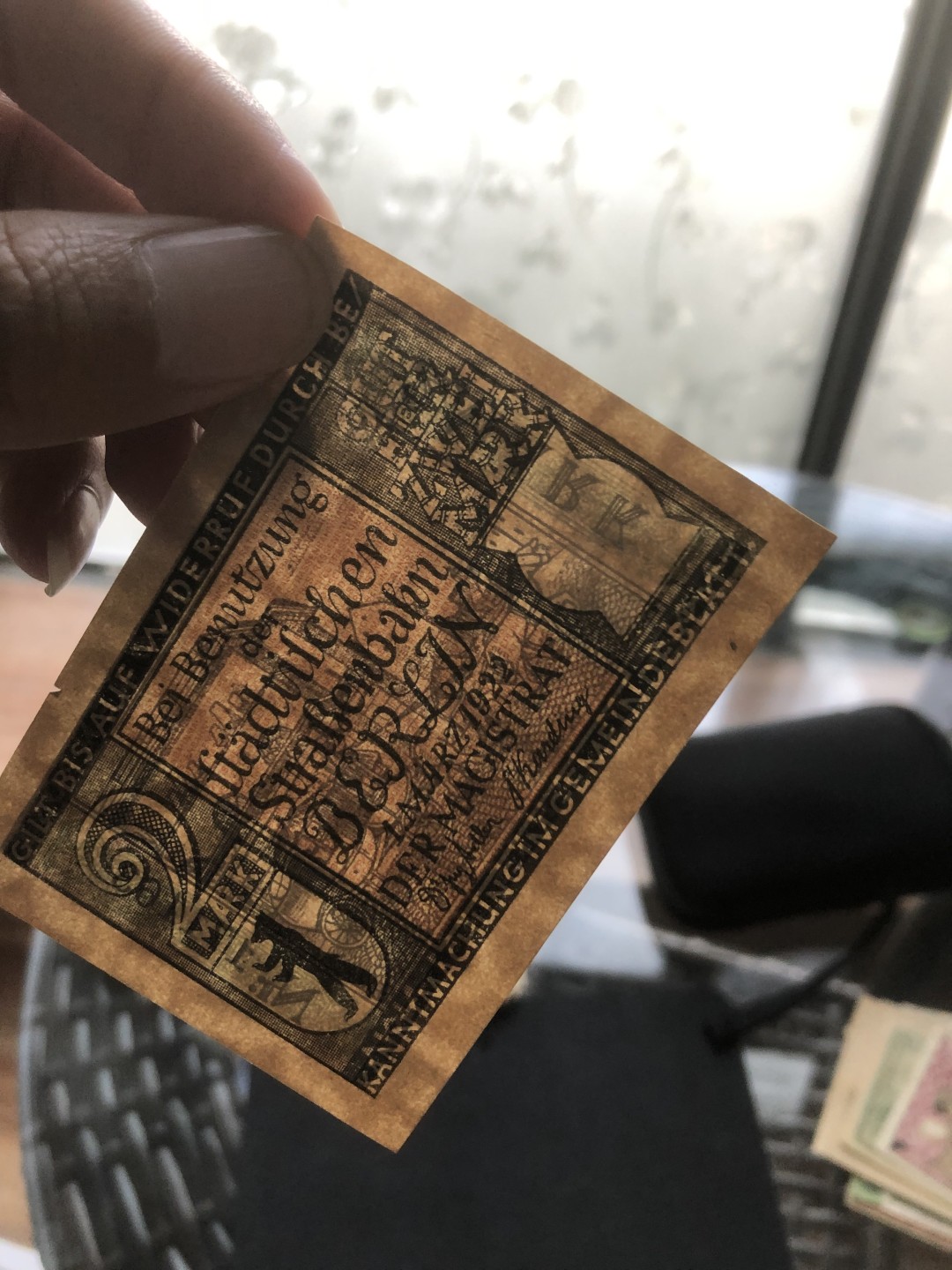 20 德紧 德国紧急时期小面额纸币 158