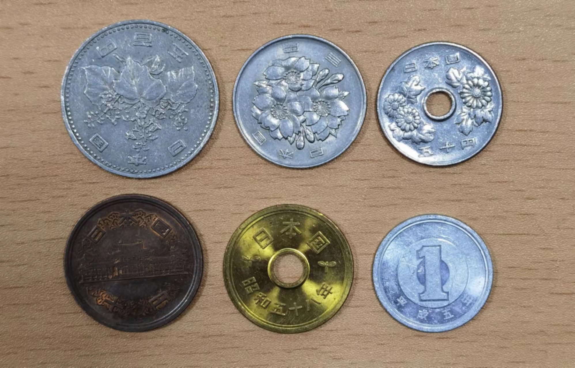 北京马甸外币专卖微拍第七十一期，非贵金属外国纪念币，流通币专场，陆续上新欢迎光临 日本