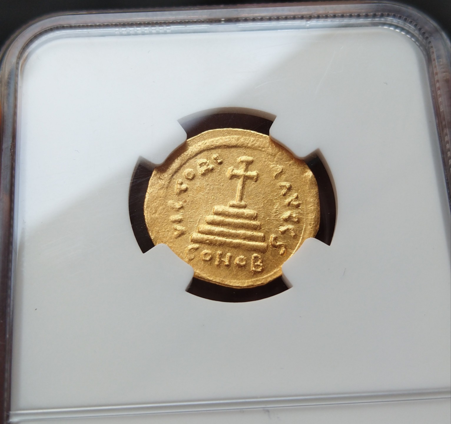 拜占庭币】NGC评级MS级查士丁尼王朝提比略二世索利多金币拜占庭金币- 西泉馆- 西泉馆- 麦稀奇