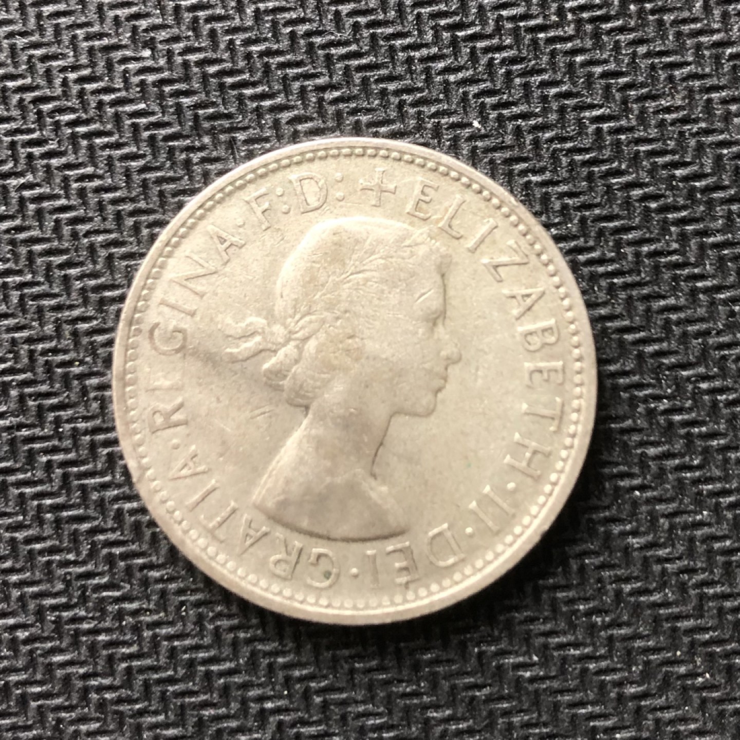 【保诚微拍】【全场包邮】第22期 $ 银币专场 $ Silver Coins  澳大利亚 伊丽莎白二世 1960年 弗洛林（2先令）银币 （ 直径：28mm 11.2克 0.5银）