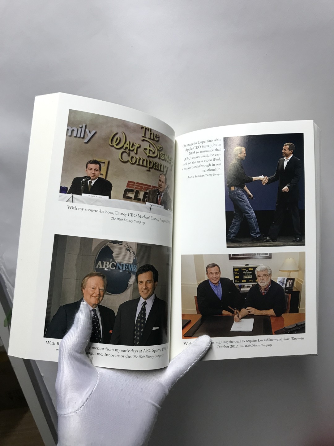 零元拍：迪士尼CEO 罗伯特·艾格 亲笔签名《一生的旅程作为迪士尼公司CEO15年的经验教训》