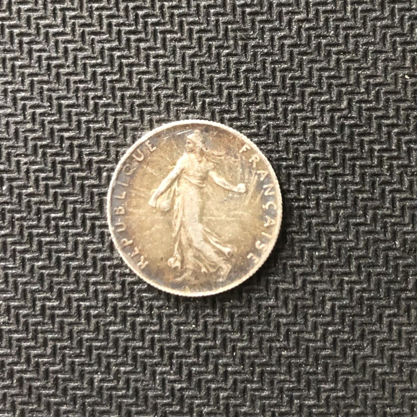 【保诚微拍】【全场包邮】第22期 $ 银币专场 $ Silver Coins  法国  1913年 播种女神 50分 0.5法郎 硬币 银币（2.5克，0.835银）