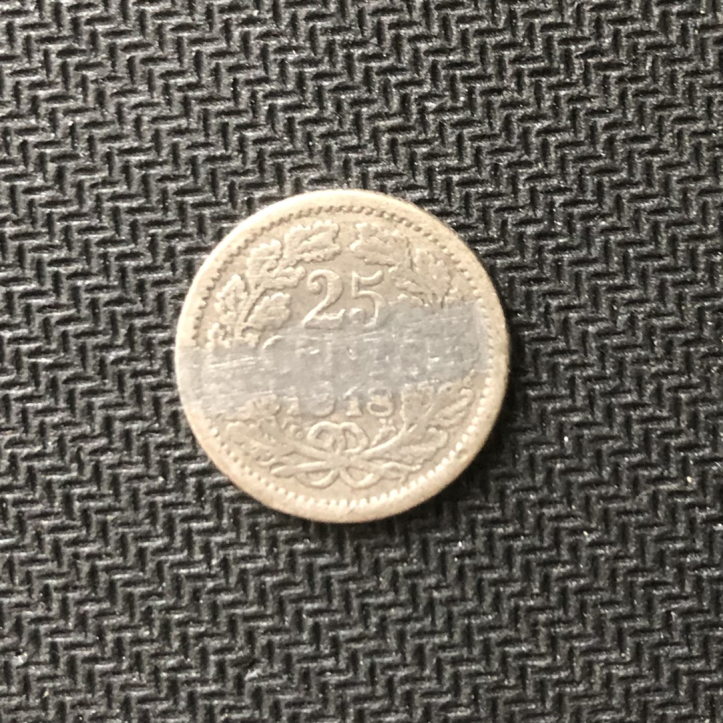 【保诚微拍】【全场包邮】第22期 $ 银币专场 $ Silver Coins  荷兰1918年威廉敏娜女王10分银币（1.3克，0.64银，15mm）