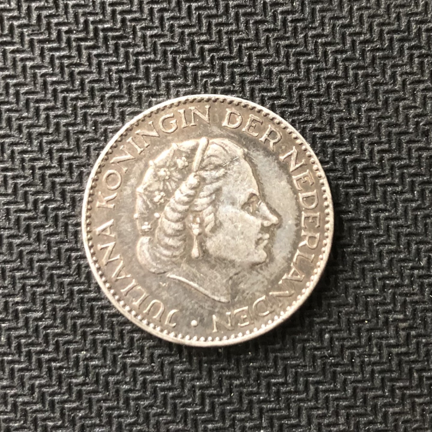 【保诚微拍】【全场包邮】第22期 $ 银币专场 $ Silver Coins  荷兰 朱莉安娜女王1956年 1盾 硬币 银币-2（6.5克，0.72银）