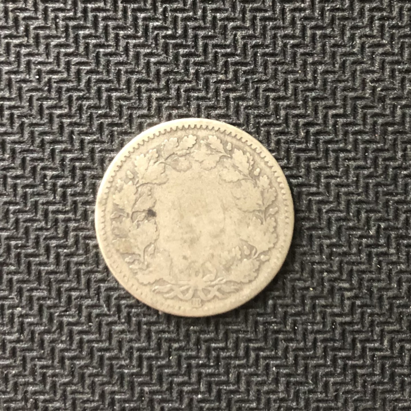 【保诚微拍】【全场包邮】第22期 $ 银币专场 $ Silver Coins  瑞士 1850年 第一版  10分 硬币（2.37克，19.23mm）