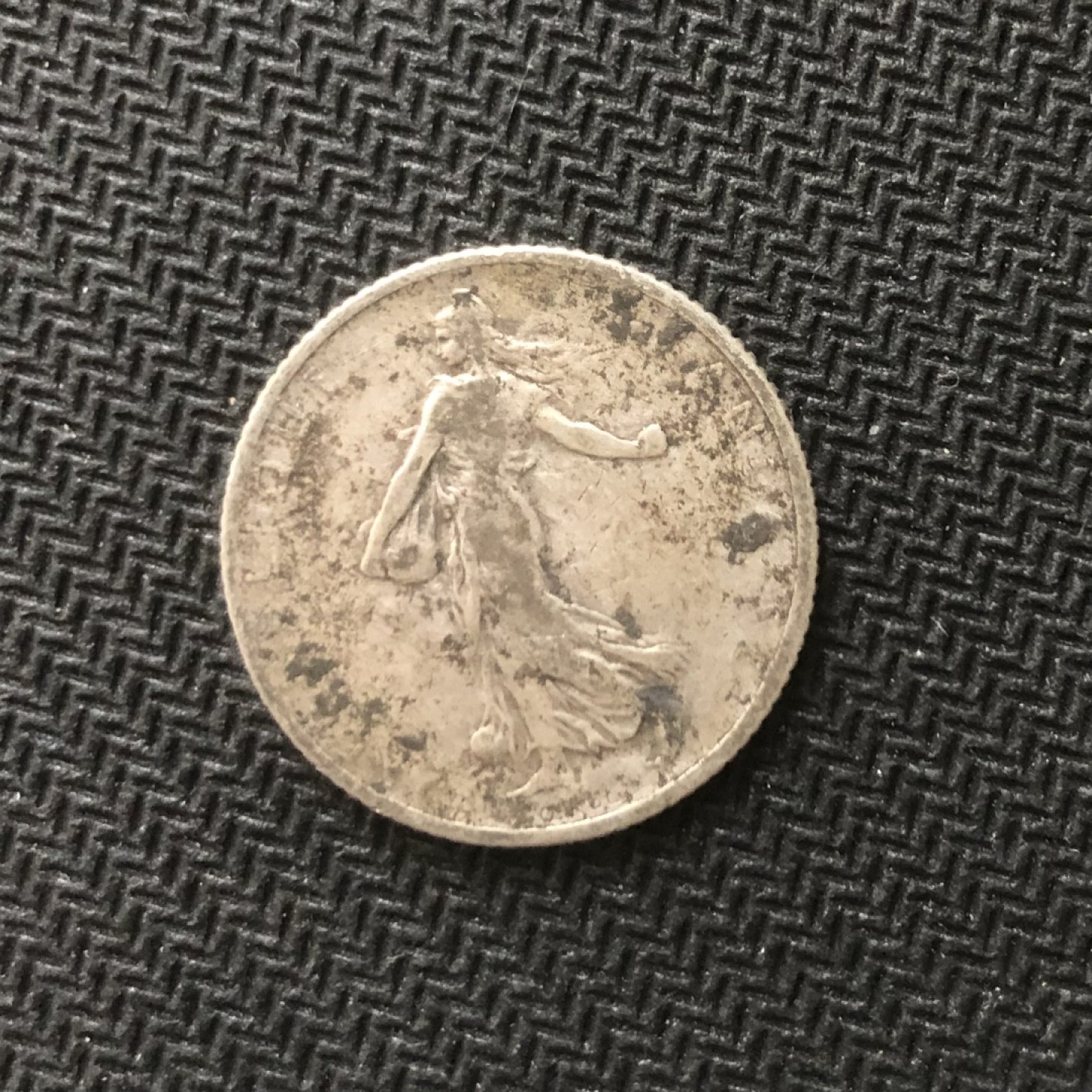 【保诚微拍】【全场包邮】第22期 $ 银币专场 $ Silver Coins  法国  1904年 播种女神 1法郎 硬币 银币（5克，0.835银）