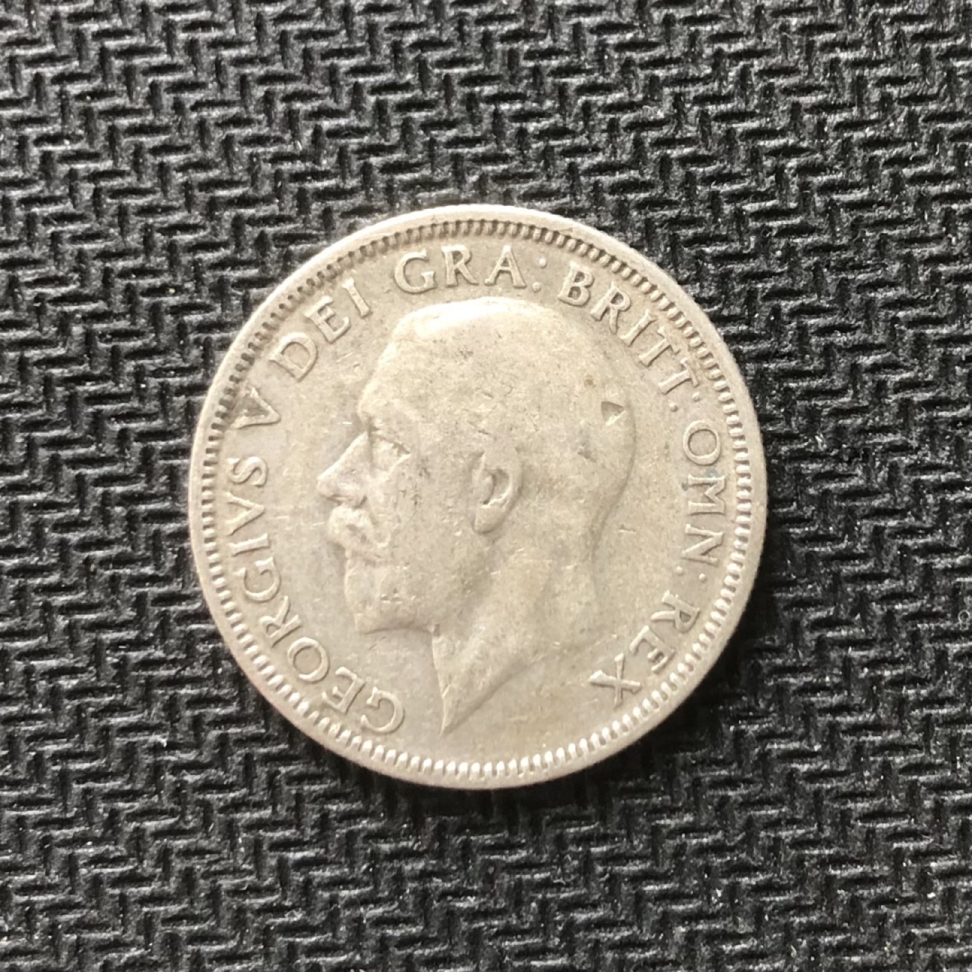 【保诚微拍】【全场包邮】第22期 $ 银币专场 $ Silver Coins  澳大利亚 乔治五世 1934年 立狮 1先令  银币 （ 5.6克 0.5银）好品！！