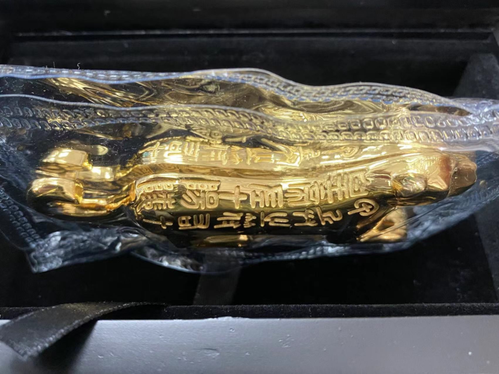【海寧潮现货】所罗门2022年大秦阳陵虎符4盎司3D立体镀金版银币
