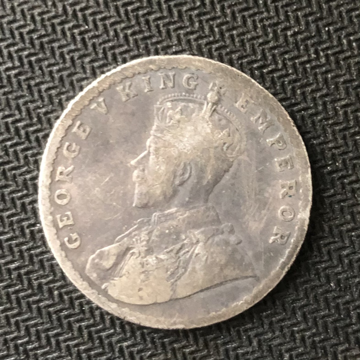 【保诚微拍】【全场包邮】第22期 $ 银币专场 $ Silver Coins  英属印度 乔治五世 1911-1936年 1卢比 硬币 银币 （11.66克，0.917银）