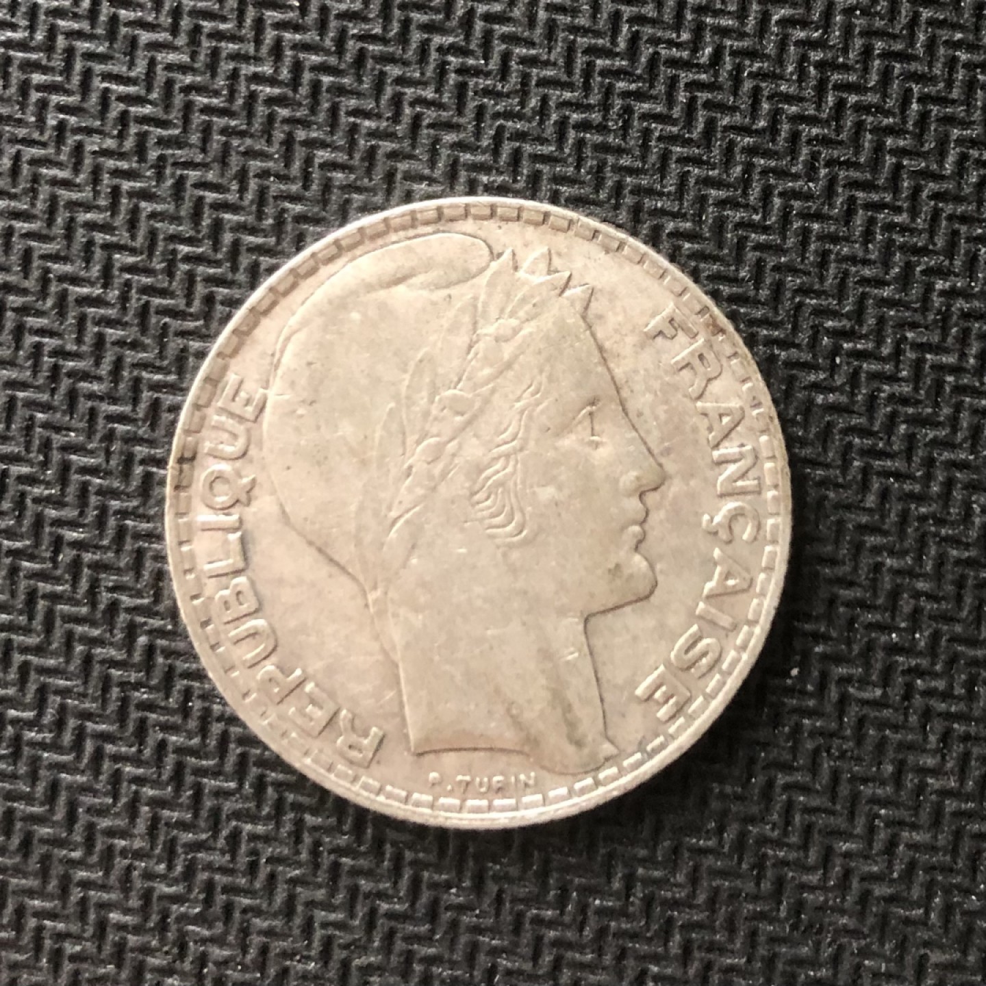 【保诚微拍】【全场包邮】第22期 $ 银币专场 $ Silver Coins  法国 1931年 自由女神 10法郎 硬币 银币（10克，0.68银）