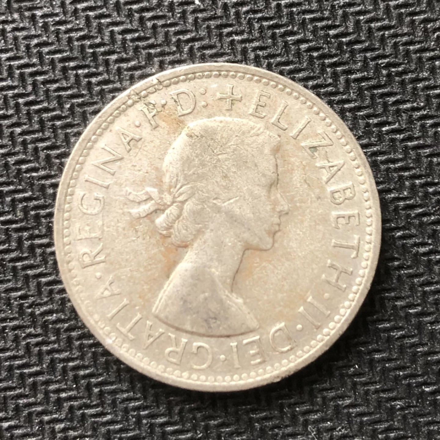 【保诚微拍】【全场包邮】第22期 $ 银币专场 $ Silver Coins  澳大利亚 伊丽莎白二世 1960年 弗洛林（2先令）银币 （ 直径：28mm 11.2克 0.5银）