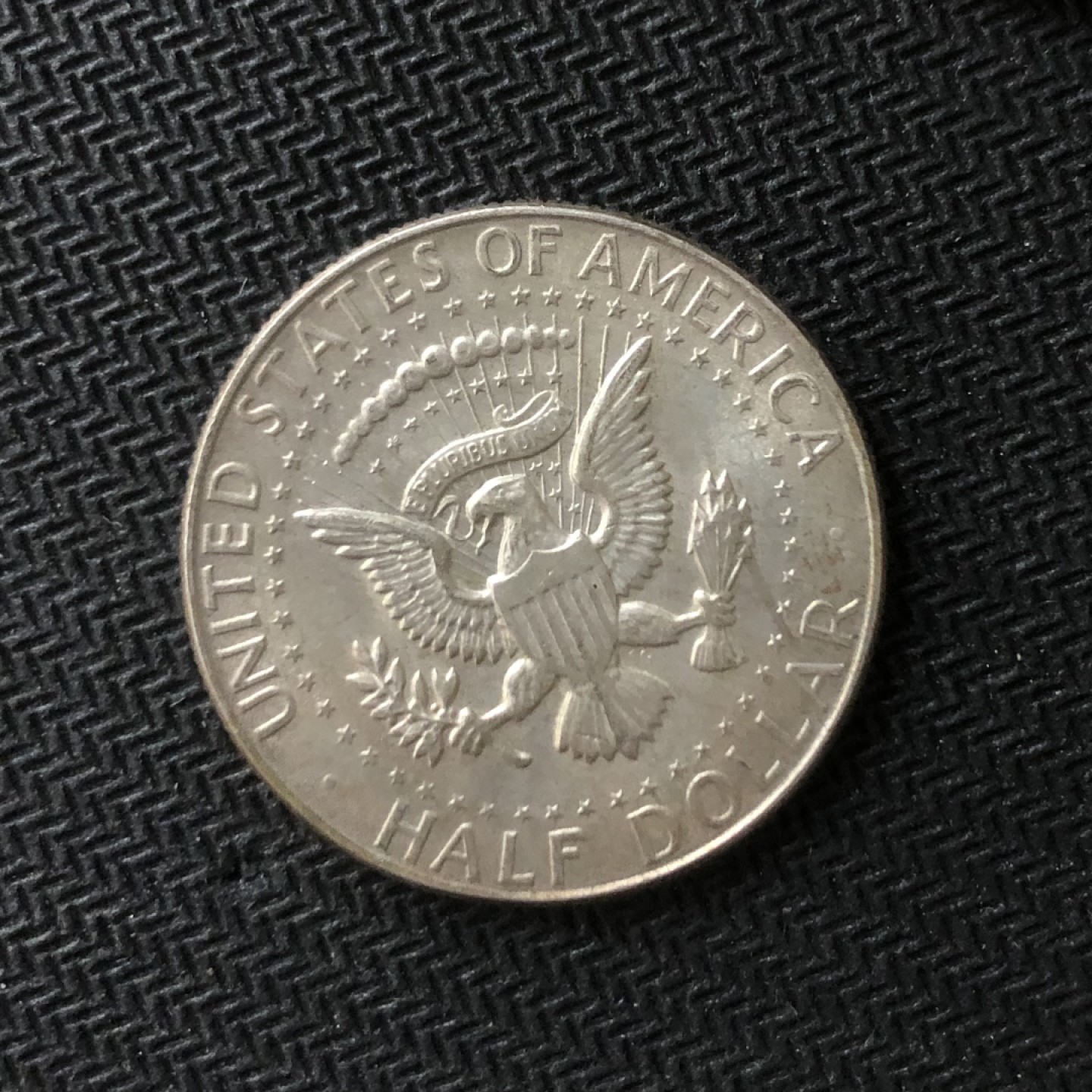 【保诚微拍】【全场包邮】第22期 $ 银币专场 $ Silver Coins  美国 1968年 肯尼迪总统 半美元的银币 (13克，0.4银)