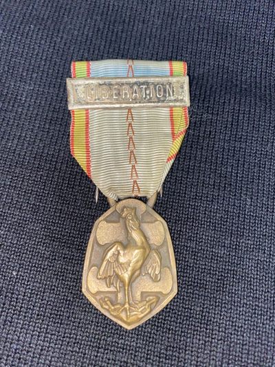 盛世勋华——号角文化勋章专场拍卖第7期 - 法国二战纪念奖章 带解放铭条