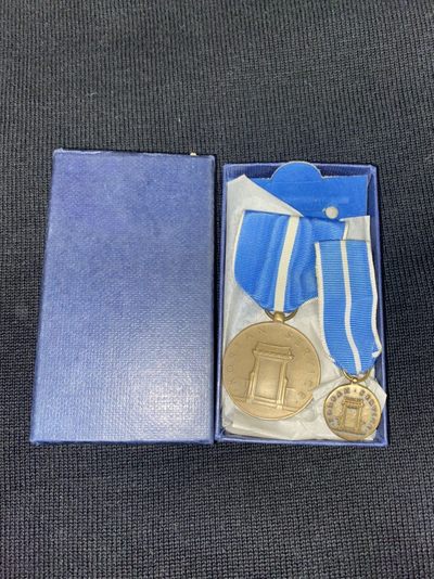 盛世勋华——号角文化勋章专场拍卖第7期 - 美国朝鲜战争服役奖章 带原盒迷你