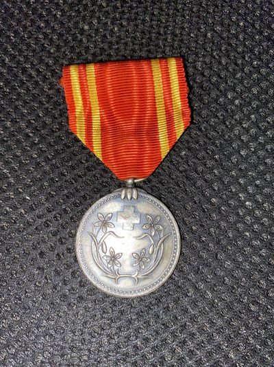 盛世勋华——号角文化勋章专场拍卖第7期 - 牢记历史勿忘国耻--伪满洲国赤十字社员章