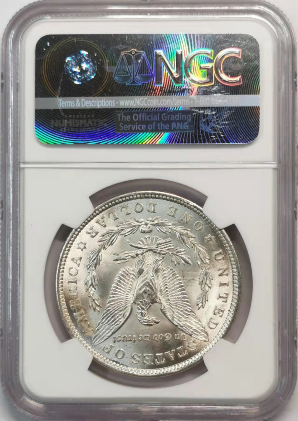 凡希社世界钱币微拍第一百九十三期 1921美国摩根壹元NGC-MS64