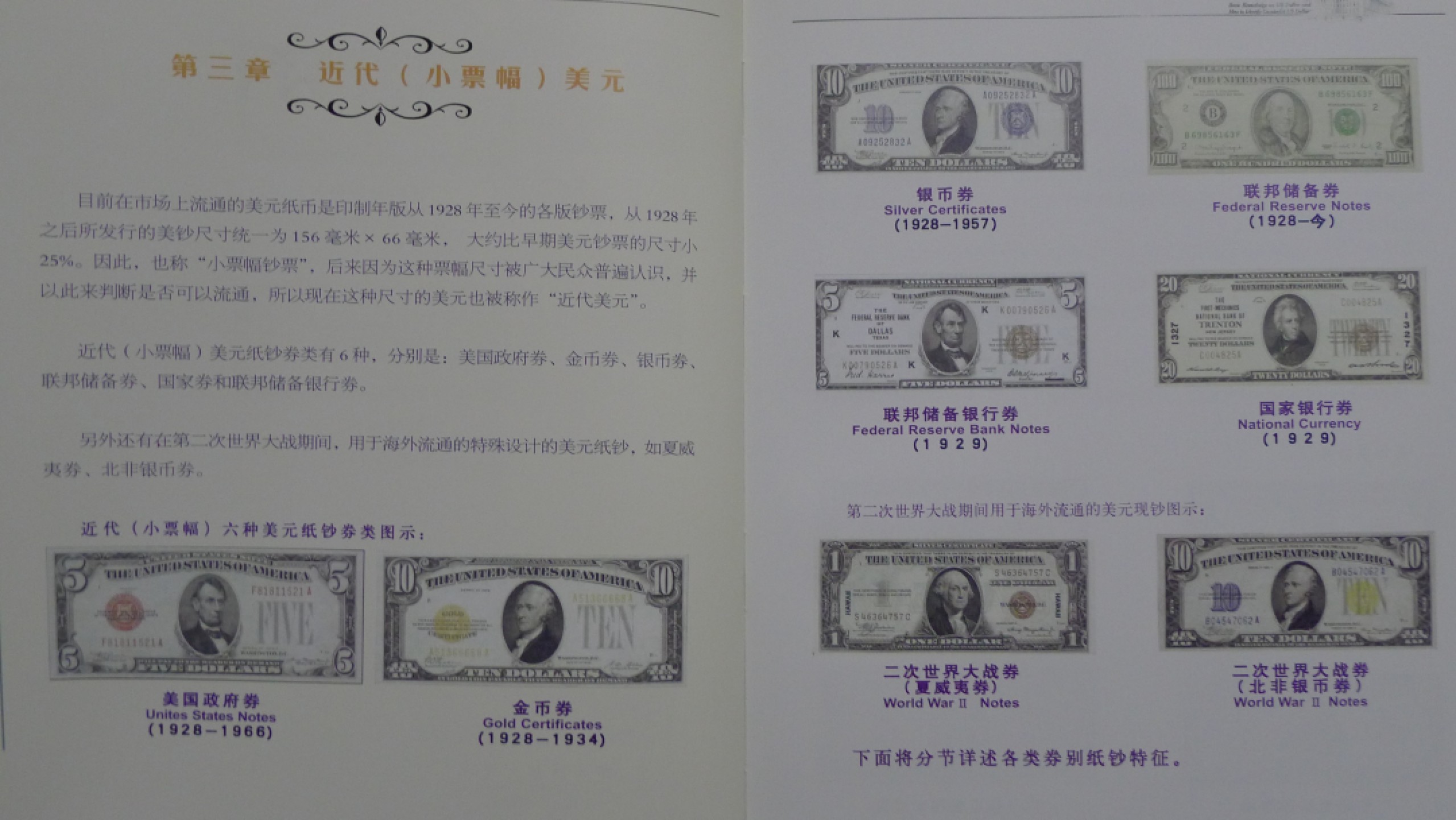 世界钱币章牌书籍专场拍卖第57期 美元知识及假钞鉴别手册