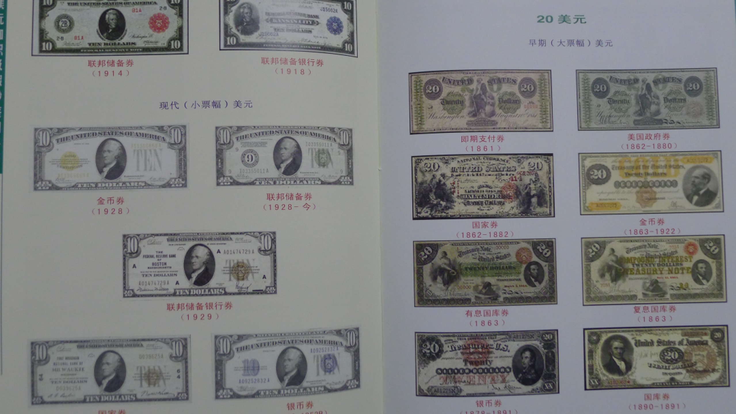 世界钱币章牌书籍专场拍卖第57期 美元知识及假钞鉴别手册