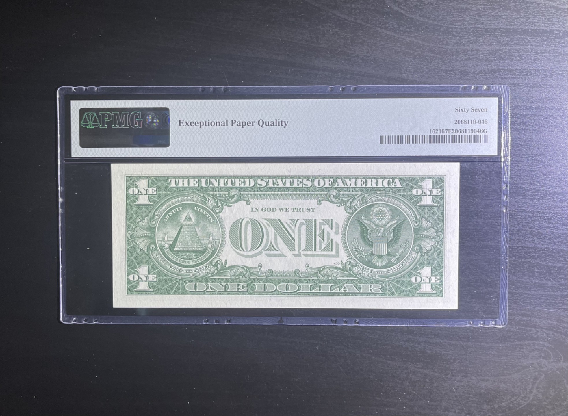 【丑猫0612】今晚7点整。【自动快拍】 1957年蓝库1美元(高分)