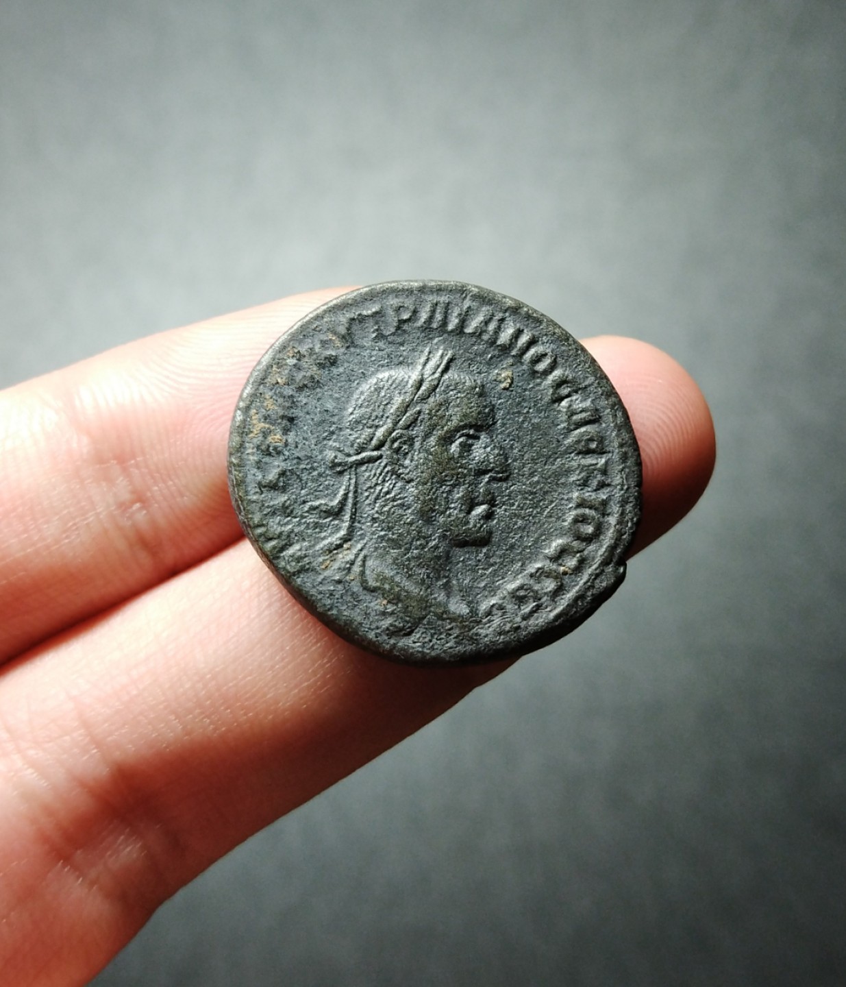 罗马帝国叙利亚行省图拉真德西乌斯四德拉克马银币行省四德银铜合金币 