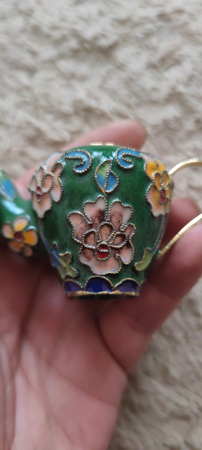 一米收藏，开心上拍(第四十期)裸币专场！ 创汇期珐琅彩，铜茶壶！包老包真！