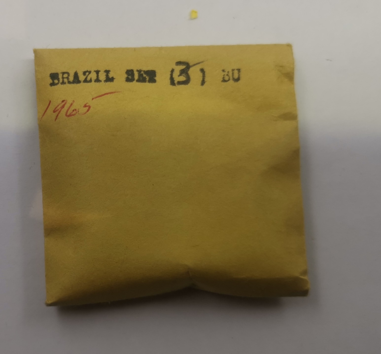 乐游外币-来自国外老藏家的散币 1965巴西3枚套UNC