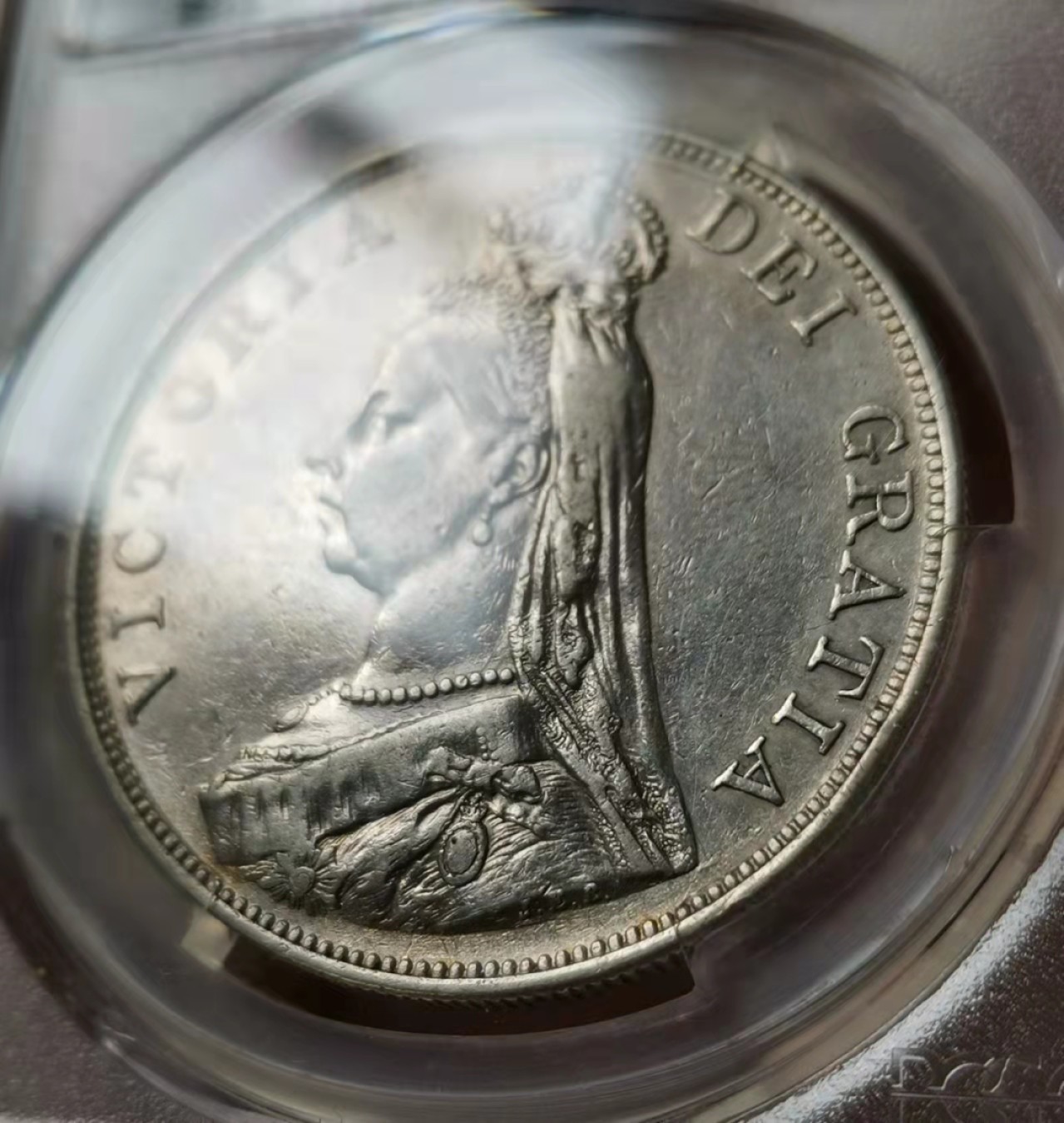 瓶子🏺第31期拍卖会 英国1887年维多利亚双弗洛林银币