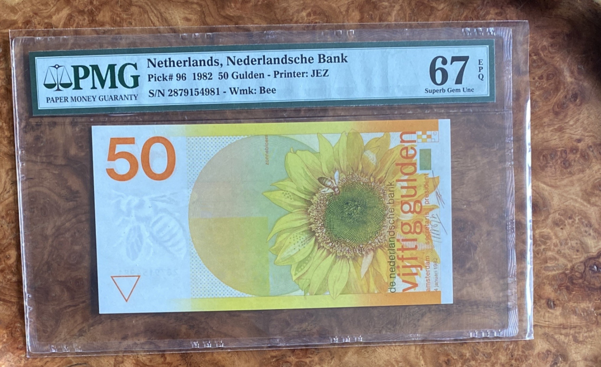 Chase Auction（得物拍卖）第5期 - - 中外纸币、硬币联拍 1982年荷兰50盾！PMG67分！