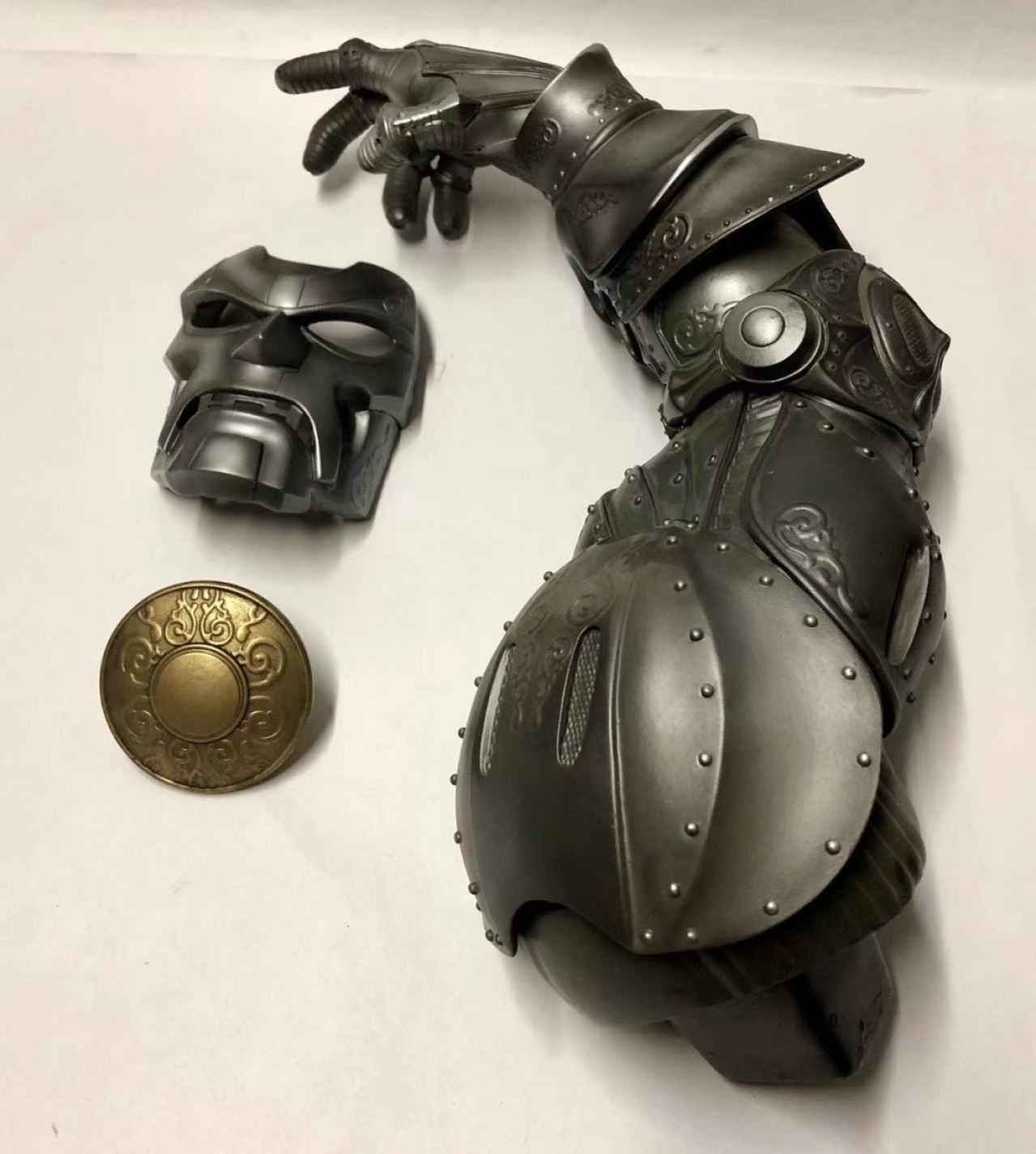 零元拍：Sideshow  毁灭博士/ Doctor Doom LSF雕像配件无包装