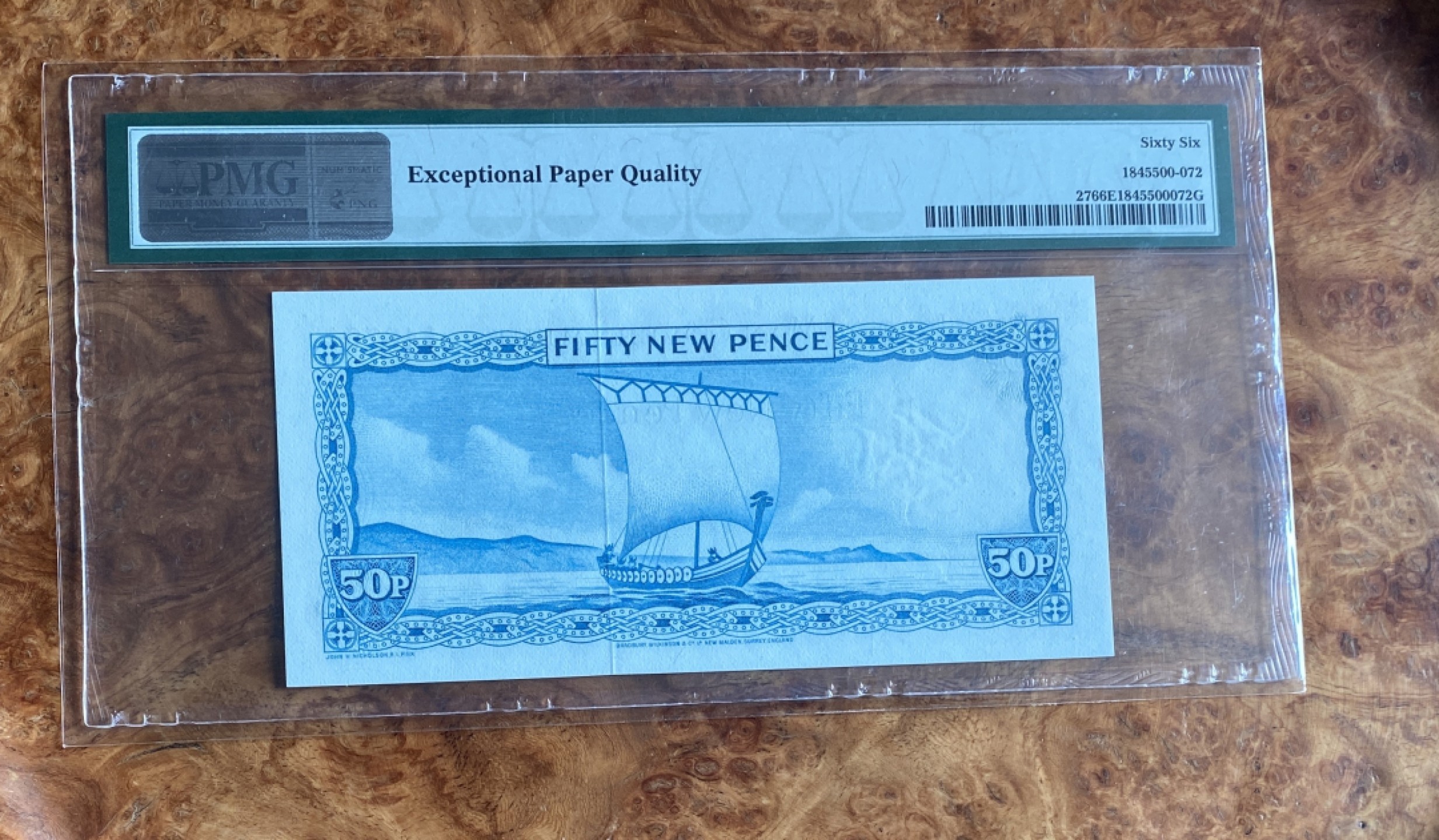 Chase Auction（得物拍卖）第5期 - - 中外纸币、硬币联拍 1969年马恩岛50便士，PMG66分，戎装女王！