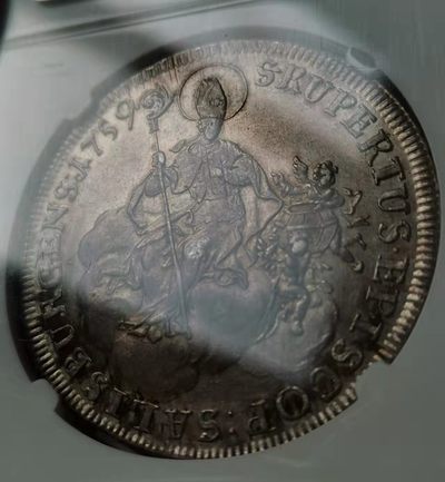 瓶子🏺第31期拍卖会 - 奥匈帝国早期1759年神话大泰勒银币（稀少好品）