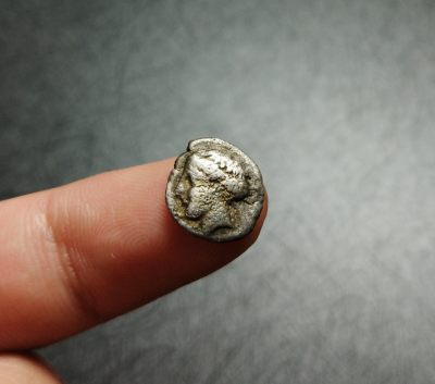 【古希腊币】布鲁提姆地区特雷纳城宁芙仙女银币胜利女神银币 - 【古希腊币】布鲁提姆地区特雷纳城宁芙仙女银币胜利女神银币