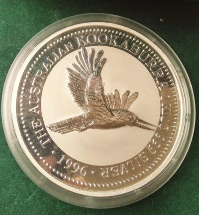 澳大利亚 1993年翠鸟公斤银币 - 澳大利亚 1993年翠鸟公斤银币