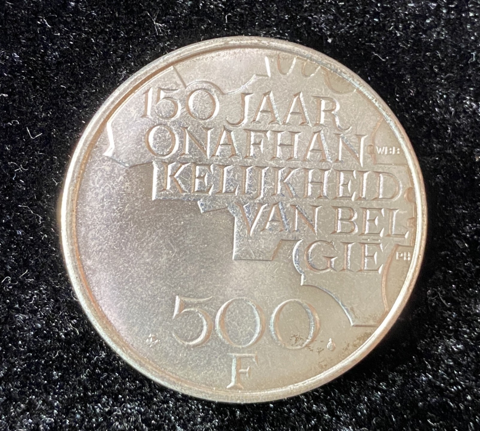 Chase Auction（得物拍卖）第5期 - - 中外纸币、硬币联拍 比利时500法郎大银币！重27克！