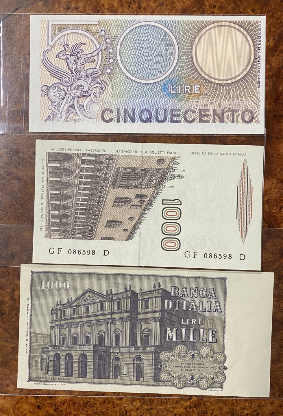 Chase Auction（得物拍卖）第5期 - - 中外纸币、硬币联拍 意大利纸币3枚，马可波罗，威尔第！