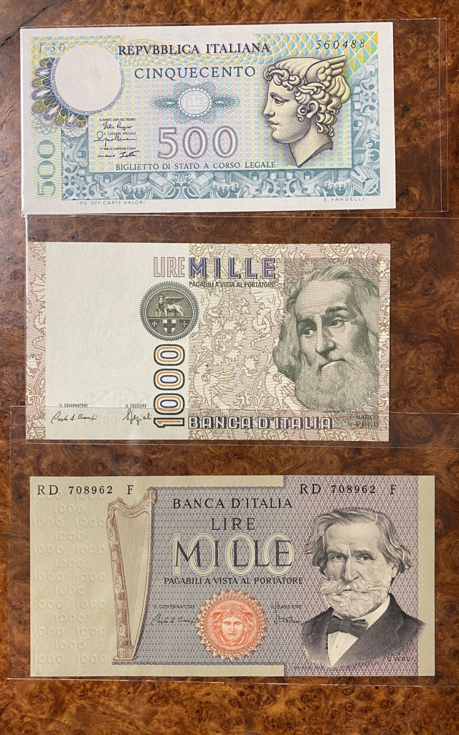 Chase Auction（得物拍卖）第5期 - - 中外纸币、硬币联拍 意大利纸币3枚，马可波罗，威尔第！
