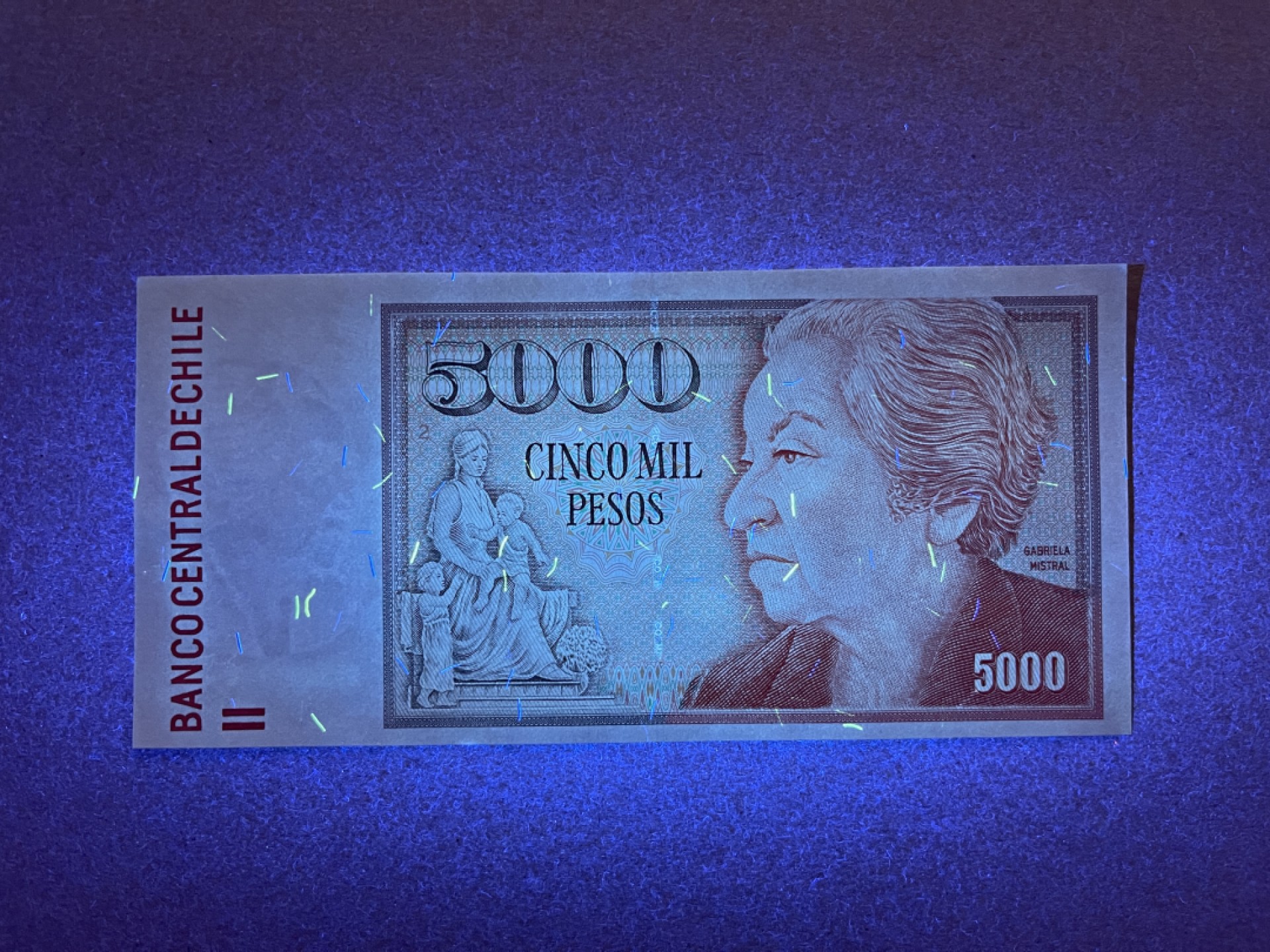 《张总收藏》53期——外币精品汇(拍品增加中) 智利5000比索 UNC 2008年