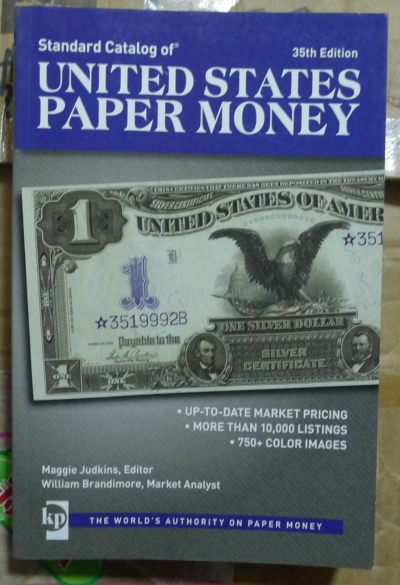世界钱币章牌书籍专场拍卖第99期 - 美国钞票目录