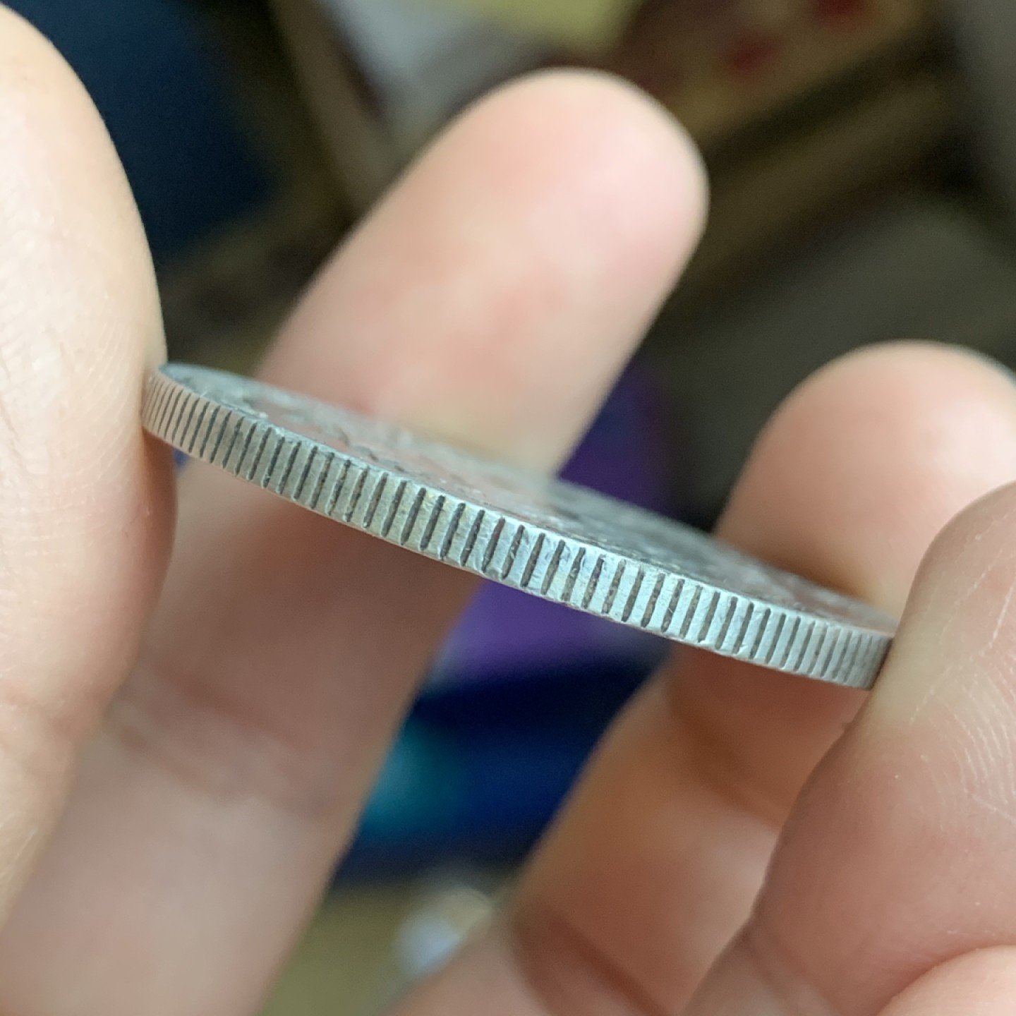 《竞宝斋》第43场-本周日，周一2场连拍（全场顺丰包邮） 少见 好品 希腊 1876年 乔治一世 5德拉玛克 原味大银币