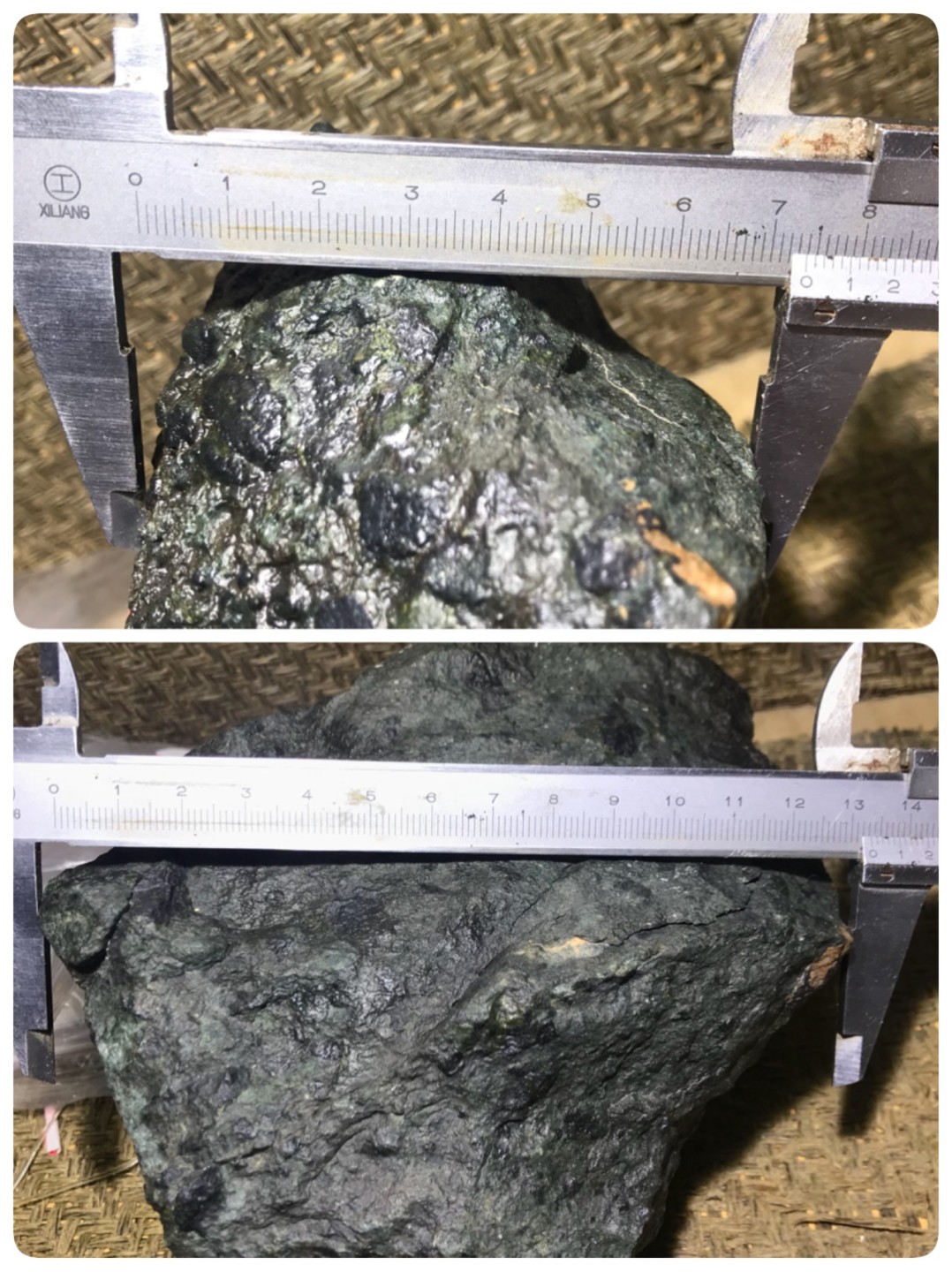 仅此一块！新疆戈壁滩稀有碳质球粒原石，