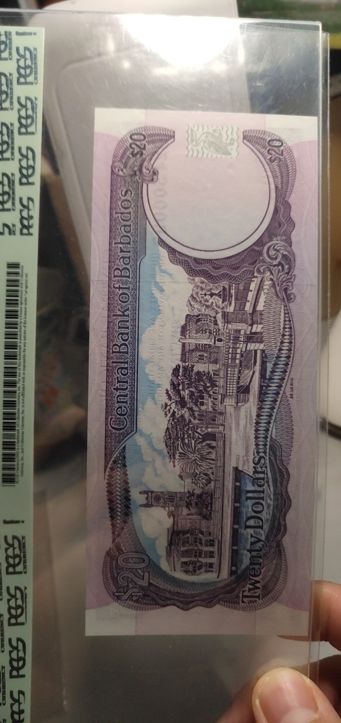 N&C 第十八期： 五花八门畅拍场 1993年巴巴多斯20元 65PPQ 