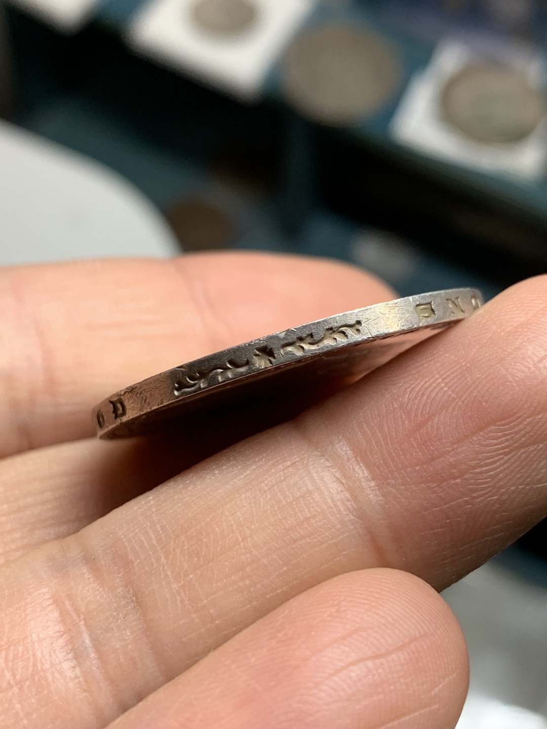 《竞宝斋》第43场-本周日，周一2场连拍（全场顺丰包邮） 德国 1912年 符腾堡 威廉二世 3马克银币 带一点包浆 