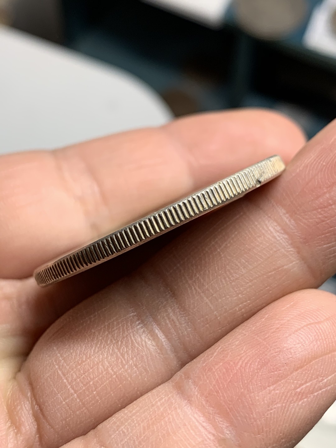 《竞宝斋》第43场-本周日，周一2场连拍（全场顺丰包邮） 好品古巴 1953年 1比索 古巴诗人何塞马蒂银币 底板很棒，0.900高银 淡彩包浆 难得