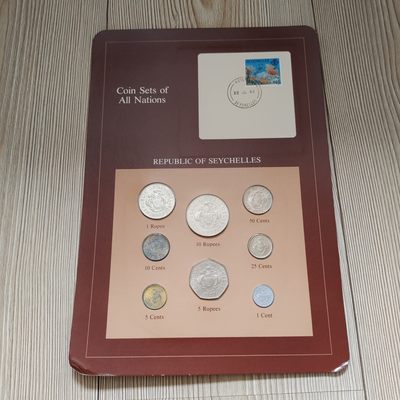 0起1加-纯粹捡漏拍-76场-富兰克林整套拆拍专场 - 富兰克林套币-【非洲】塞舌尔-1977年