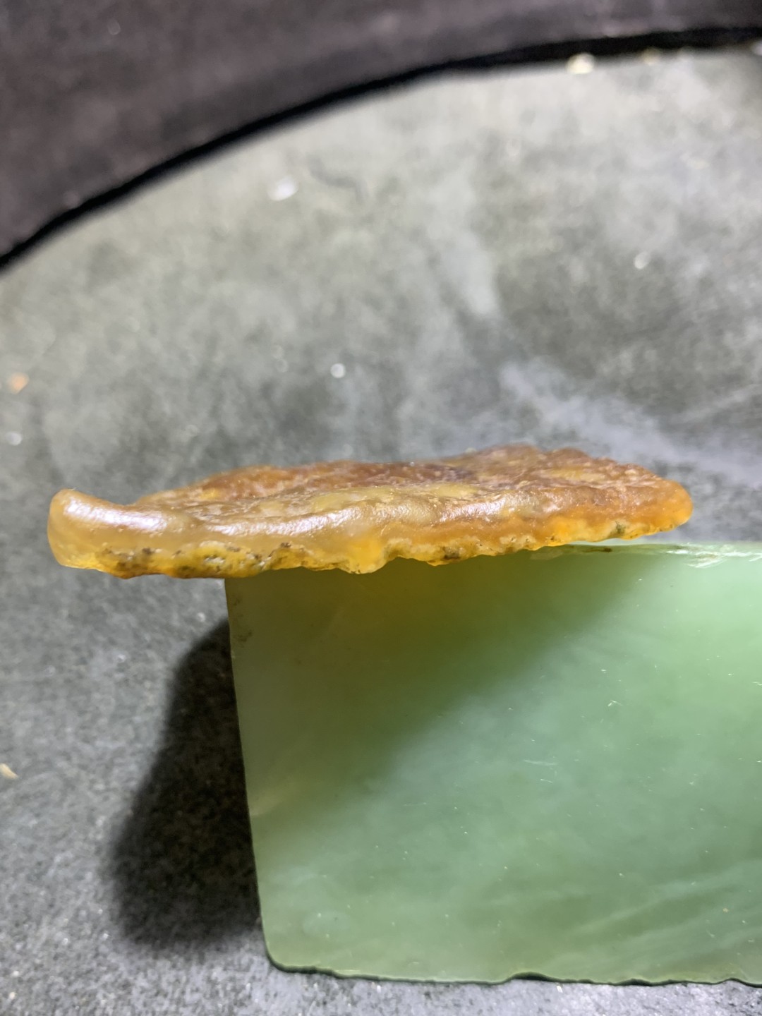 精美天然象形披萨饼原石一颗