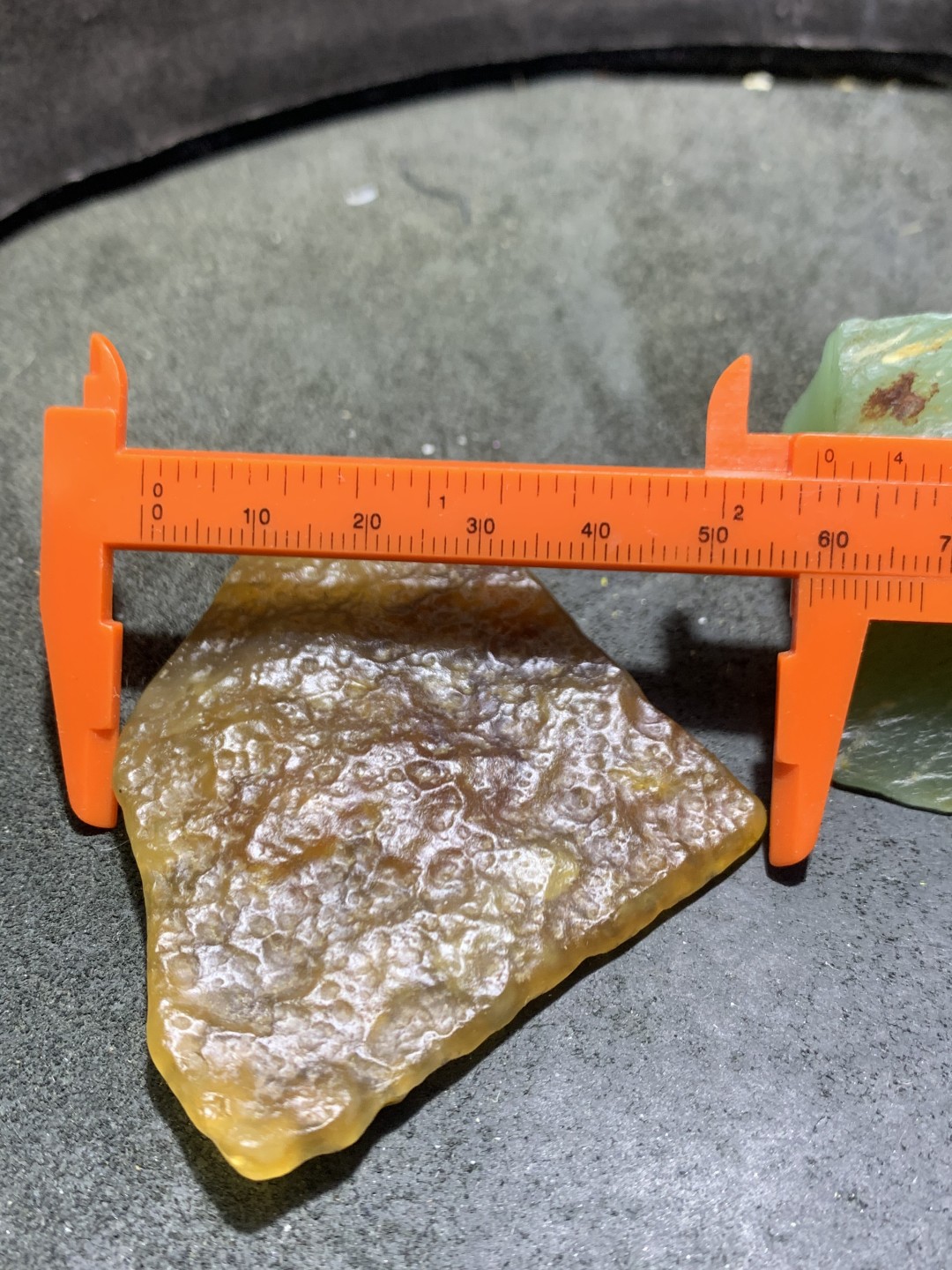 精美天然象形披萨饼原石一颗