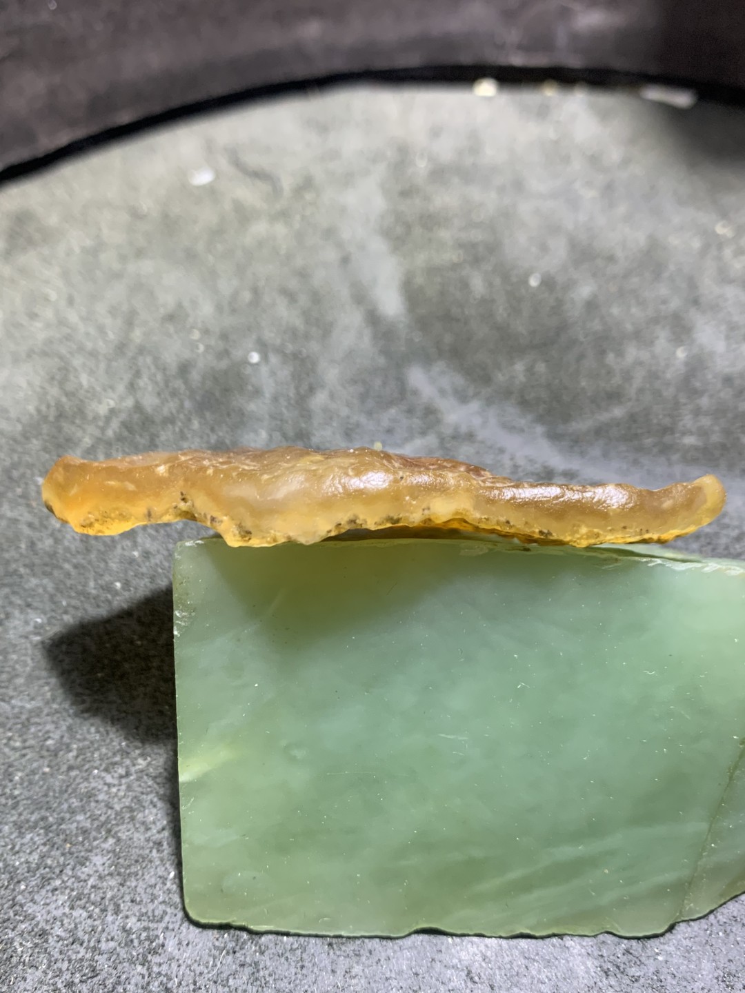 精美天然象形披萨饼原石一颗