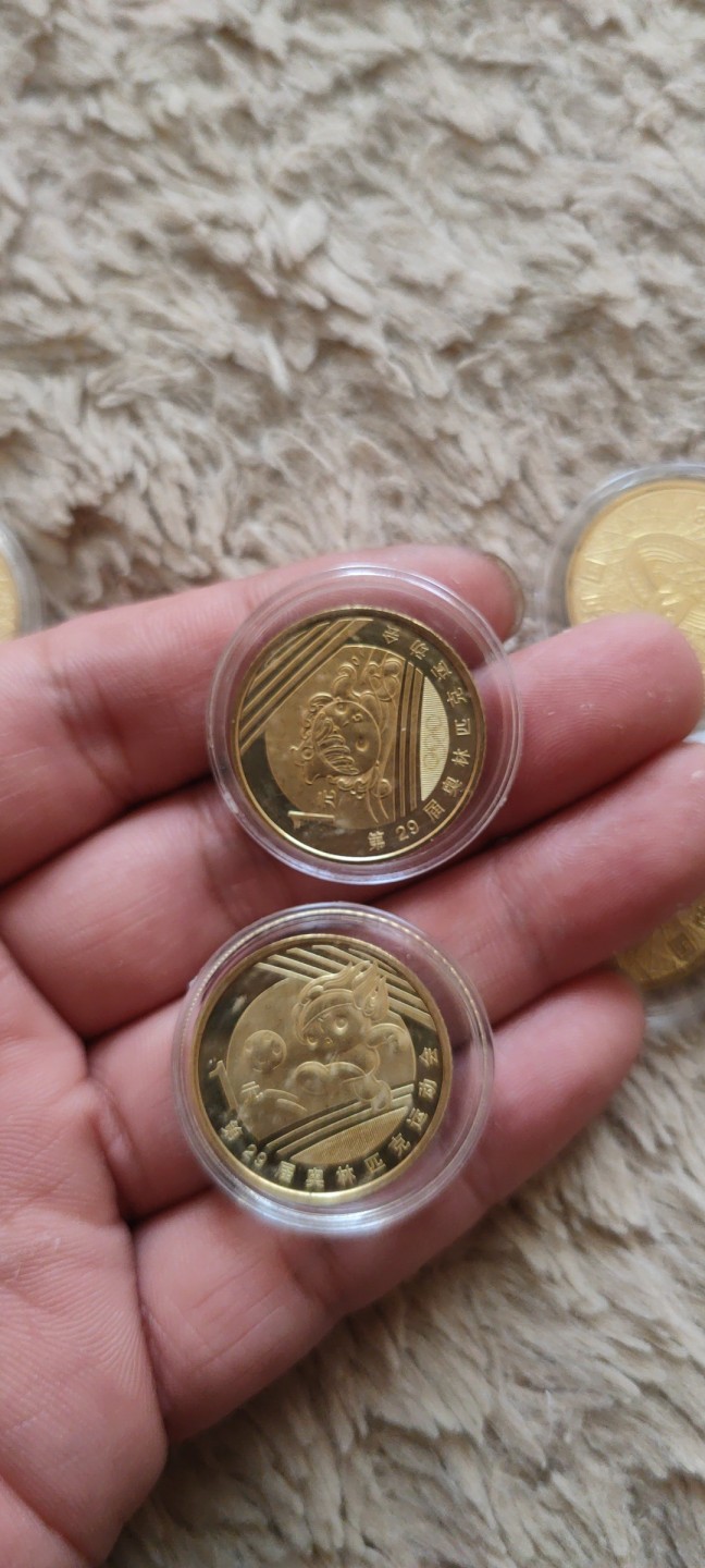 一米收藏，开心上拍(第四十一期)！ 第29届奥林匹克运动会纪念币一套！共8枚！